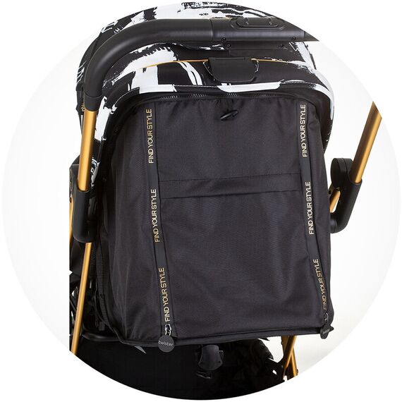 Carucior Chipolino Twister ink art cu sezut rotativ, Culoare: Multicolor, Model: sport - poza 8 - ExclusivMAG.ro