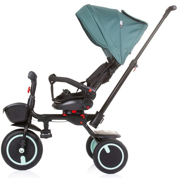 Tricicleta pliabila Chipolino Quick Fold cu sezut reversibil aloe, Culoare: Albastru - poza 4 - ExclusivMAG.ro