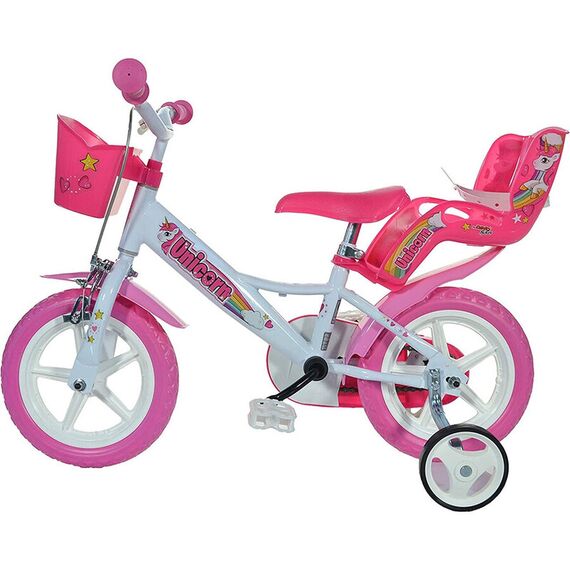 Bicicleta copii Dino Bikes 12' Unicorn, Culoare: Multicolor, Dimensiuni: 12 inch - poza 4 - ExclusivMAG.ro