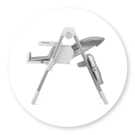 Scaun de masa Gwaju, Momi, Light Grey, Culoare: Gri deschis - poza 3 - ExclusivMAG.ro