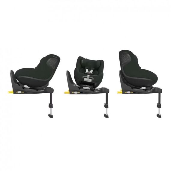 Scaun Auto I-Size Maxi-Cosi PEARL 360 PRO + Baza Auto FAMILYFIX 360 PRO AUTHENTIC GREEN, Culoare: Verde inchis, Grupa: 61-105cm (4luni - 4ani) - poza 3 - ExclusivMAG.ro