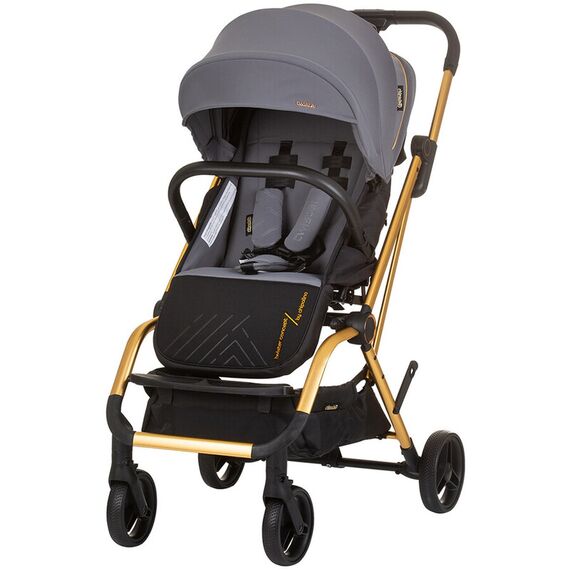 Carucior Chipolino Twister granite cu sezut rotativ, Culoare: Gri, Model: sport  - ExclusivMAG.ro
