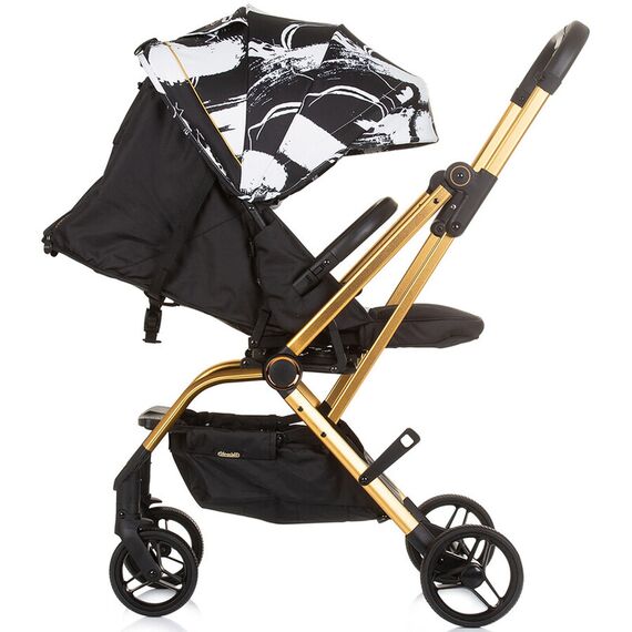 Carucior Chipolino Twister ink art cu sezut rotativ, Culoare: Multicolor, Model: sport - poza 5 - ExclusivMAG.ro