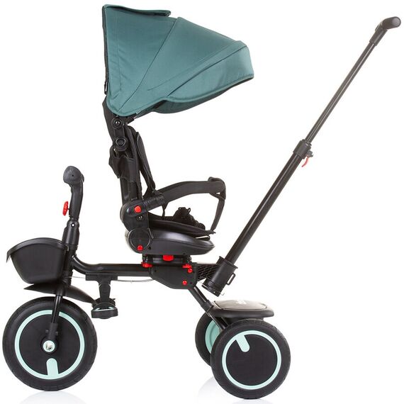 Tricicleta pliabila Chipolino Quick Fold cu sezut reversibil aloe, Culoare: Albastru - poza 5 - ExclusivMAG.ro