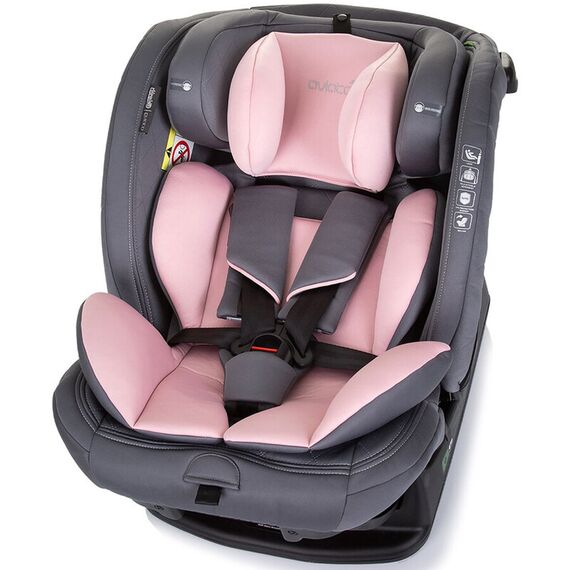 Scaun auto Chipolino Aviato I-Size 40-150 cm flamingo, Culoare: Roz, Grupa: 0-36kg (0 luni - 12 ani) - poza 7 - ExclusivMAG.ro