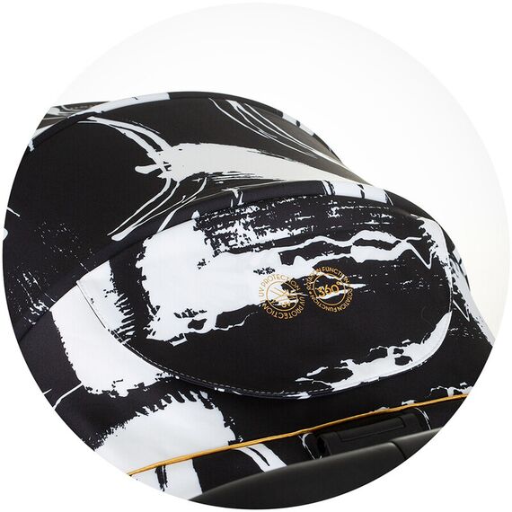 Carucior Chipolino Twister ink art cu sezut rotativ, Culoare: Multicolor, Model: sport - poza 11 - ExclusivMAG.ro