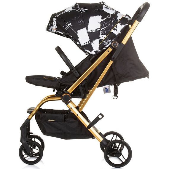Carucior Chipolino Twister ink art cu sezut rotativ, Culoare: Multicolor, Model: sport - poza 4 - ExclusivMAG.ro