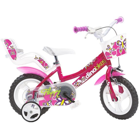 Bicicleta copii Dino Bikes 12' Flappy fuchsia, Culoare: Mov, Dimensiuni: 12 inch  - ExclusivMAG.ro