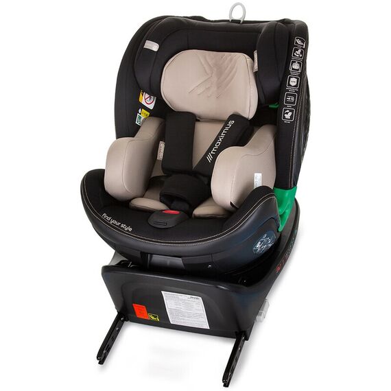 Scaun auto Chipolino Maximus I-Size 40-150 cm macadamia cu sistem Isofix, Culoare: Crem, Grupa: 0-36kg (0 luni - 12 ani) - poza 11 - ExclusivMAG.ro