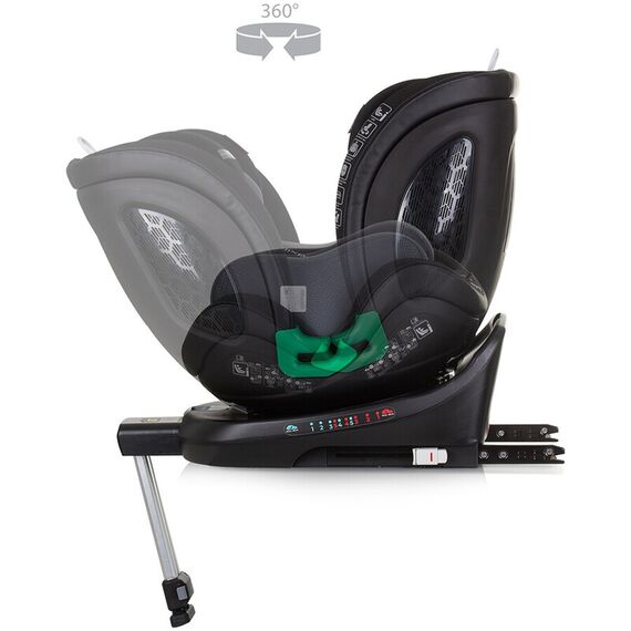 Scaun auto Chipolino Maximus I-Size 40-150 cm obsidian cu sistem Isofix, Culoare: Negru, Grupa: 0-36kg (0 luni - 12 ani) - poza 8 - ExclusivMAG.ro