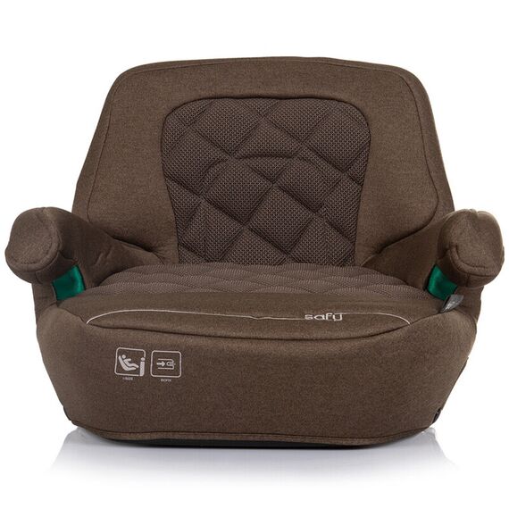 Inaltator auto Chipolino Safy I-Size 125-150 cm macadamia cu sistem Isofix, Culoare: Maro, Grupa: 22-36kg (6 ani - 12 ani) - poza 3 - ExclusivMAG.ro