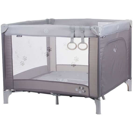 Tarc de joaca pliabil Chipolino Pop Up Koala grey, Culoare: Gri, Dimensiuni: 100x100 - poza 2 - ExclusivMAG.ro