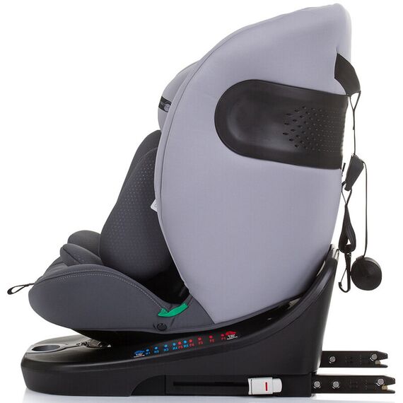 Scaun auto Chipolino Motion I-Size 40-150 cm granite cu sistem Isofix, Culoare: Gri, Grupa: 0-36kg (0 luni - 12 ani) - poza 5 - ExclusivMAG.ro