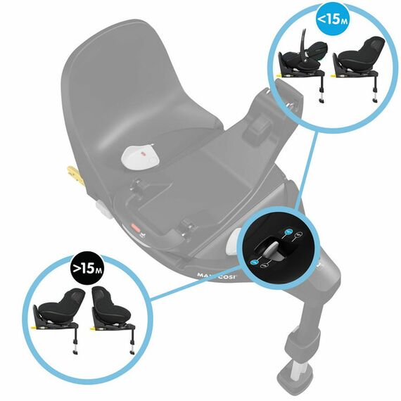 Baza Auto Maxi-Cosi FAMILYFIX 360 PRO - BLACK - poza 9 - ExclusivMAG.ro