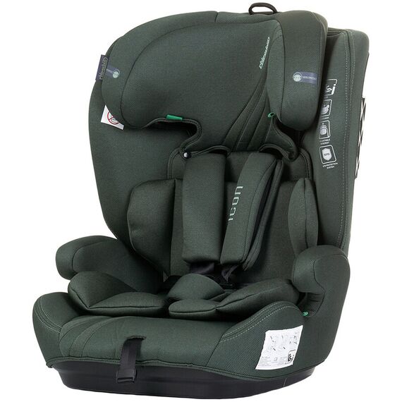 Scaun auto Chipolino Icon I-Size 76-150 cm pastel green, Culoare: Verde, Grupa: 9-36kg (9 luni - 12 ani)  - ExclusivMAG.ro