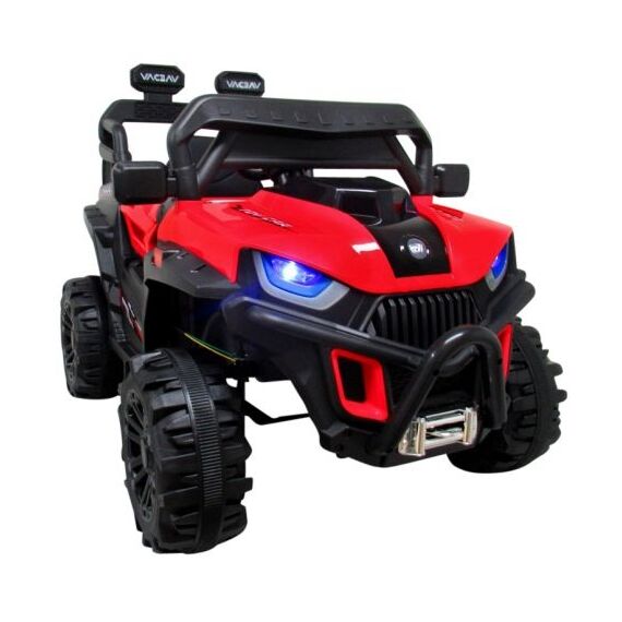 Masinuta electrica cu telecomanda si functie de balansare, varsta 1-5 ani, 4 X 4 Buggy X8N R-sport - Rosu, Culoare: Rosu, Capacitate acumulator: 6V  - ExclusivMAG.ro