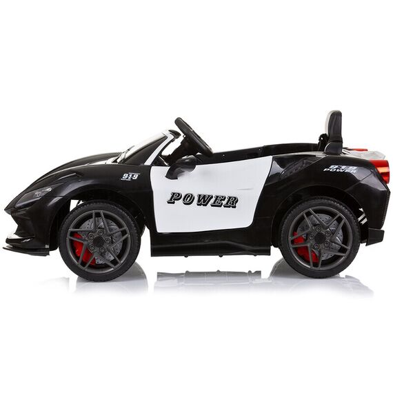 Masinuta electrica Chipolino Police black, Culoare: Negru, Capacitate acumulator: 6V - poza 3 - ExclusivMAG.ro