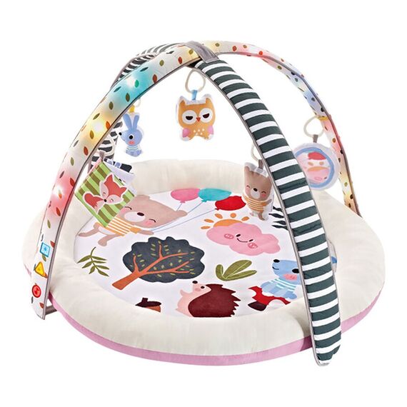 Covoras de joaca muzical Chipolino Forest Friends, Culoare: Roz - poza 2 - ExclusivMAG.ro