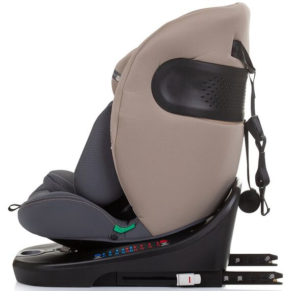 Scaun auto Chipolino Motion I-Size 40-150 cm macadamia cu sistem Isofix, Culoare: Crem, Grupa: 0-36kg (0 luni - 12 ani) - poza 5 - ExclusivMAG.ro