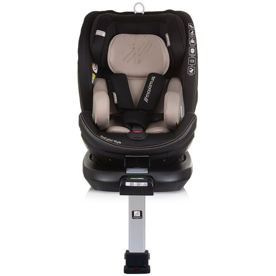 Scaun auto Chipolino Maximus I-Size 40-150 cm macadamia cu sistem Isofix, Culoare: Crem, Grupa: 0-36kg (0 luni - 12 ani) - poza 4 - ExclusivMAG.ro