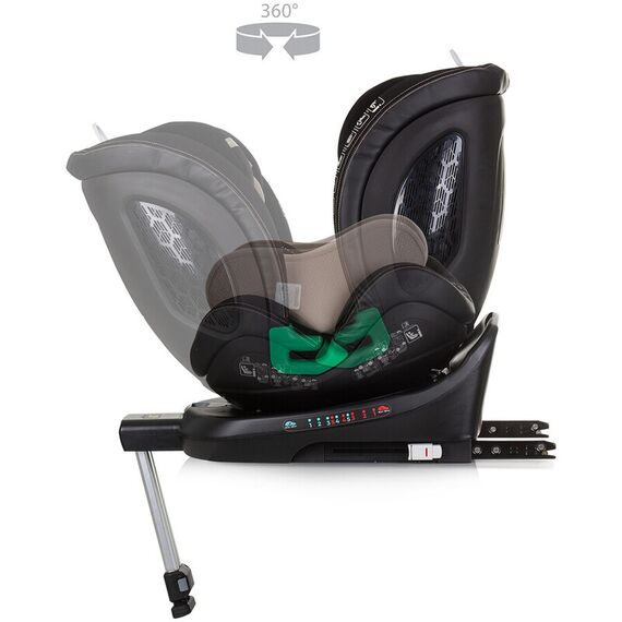 Scaun auto Chipolino Maximus I-Size 40-150 cm macadamia cu sistem Isofix, Culoare: Crem, Grupa: 0-36kg (0 luni - 12 ani) - poza 8 - ExclusivMAG.ro
