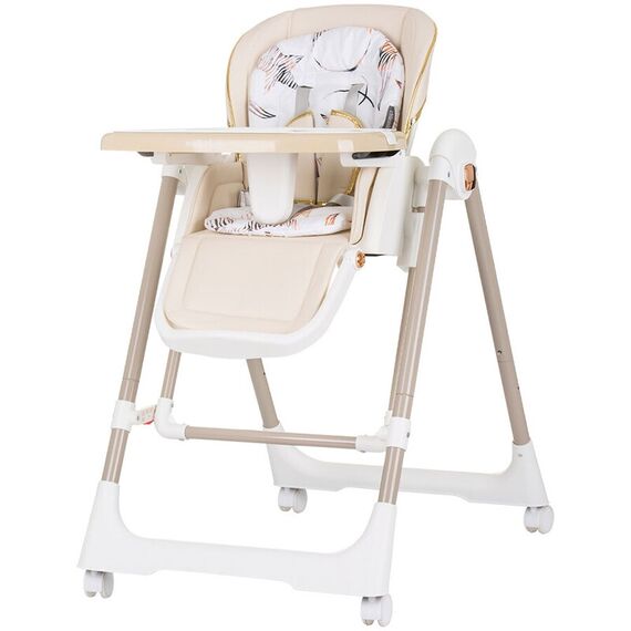 Scaun de masa Chipolino Milk Shake 2 in 1 macadamia, Culoare: Bej  - ExclusivMAG.ro