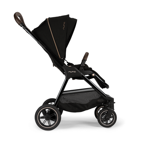 Carucior compact Nuna TRIV next 2 in 1 colectia Riveted, Culoare: Negru/Gri, Model: 2 in 1 - poza 6 - ExclusivMAG.ro