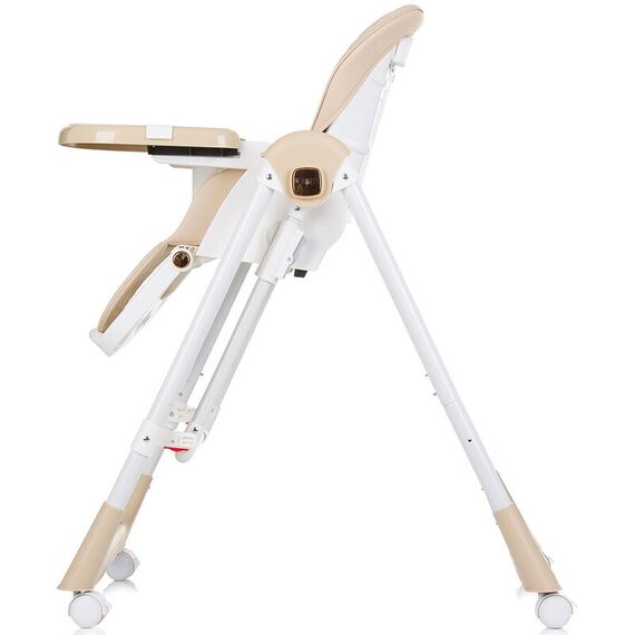 Scaun de masa Chipolino Milk Shake 2 in 1 beige, Culoare: Crem - poza 5 - ExclusivMAG.ro
