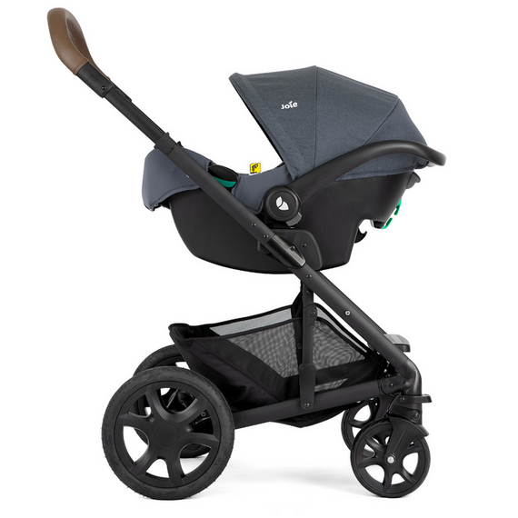 Carucior multifunctional 3 in 1 Joie Chrome Dlx Moonlight, Culoare: Albastru - poza 3 - ExclusivMAG.ro