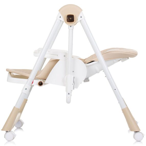 Scaun de masa Chipolino Milk Shake 2 in 1 beige, Culoare: Crem - poza 8 - ExclusivMAG.ro