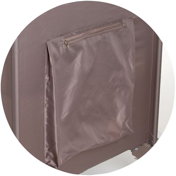 Patut pliabil Chipolino Ariel macadamia, Culoare: Maro, Dimensiuni: 120x60 - poza 5 - ExclusivMAG.ro