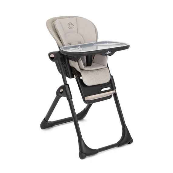 Scaun de masa Joie Mimzy Recline Speckled, nastere - 15 kg, Culoare: Bej  - ExclusivMAG.ro