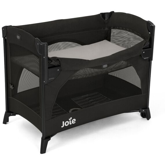 Patut pliabil pentru co-sleeping Joie Kubbie Sleep Shale, Culoare: Negru, Dimensiuni: 95x65 - poza 4 - ExclusivMAG.ro