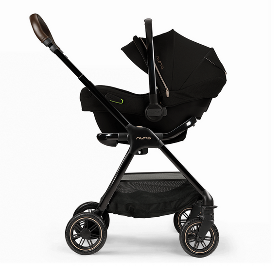 Carucior compact Nuna TRIV next colectia Riveted, Culoare: Negru/Auriu - poza 5 - ExclusivMAG.ro