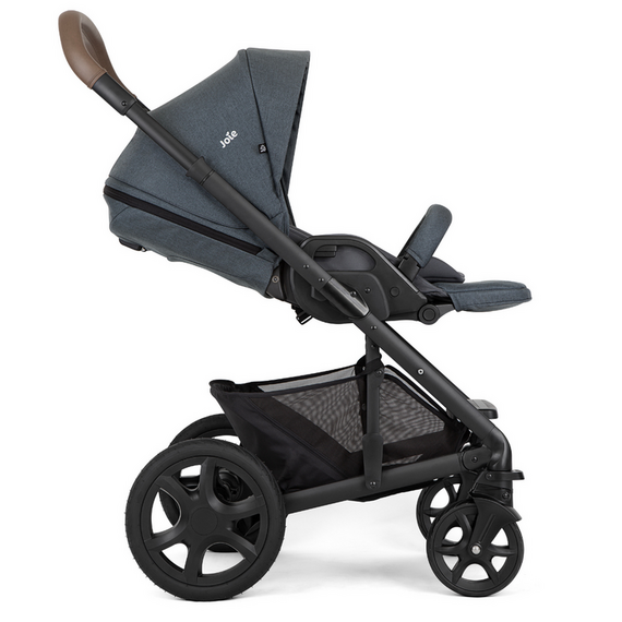 Carucior multifunctional 3 in 1 Joie Chrome Dlx Moonlight, Culoare: Albastru - poza 4 - ExclusivMAG.ro