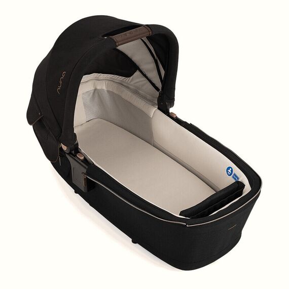 Carucior compact Nuna TRIV next 2 in 1 colectia Riveted, Culoare: Negru/Gri, Model: 2 in 1 - poza 10 - ExclusivMAG.ro