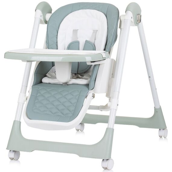 Scaun de masa Chipolino Milk Shake 2 in 1 pastel green, Culoare: Verde - poza 3 - ExclusivMAG.ro