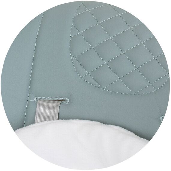 Scaun de masa Chipolino Milk Shake 2 in 1 pastel green, Culoare: Verde - poza 11 - ExclusivMAG.ro