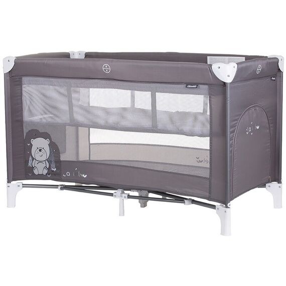 Patut pliabil Chipolino Ariel granite, Culoare: Gri, Dimensiuni: 120x60 - poza 2 - ExclusivMAG.ro