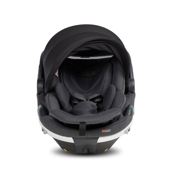 Scoică BeSafe Go Beyond Gri Anthracite Mesh, Culoare: Negru/Gri, Grupa: 0-13kg (0 luni - 12 luni) - poza 3 - ExclusivMAG.ro