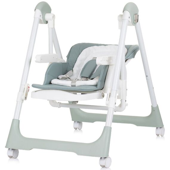 Scaun de masa Chipolino Milk Shake 2 in 1 pastel green, Culoare: Verde - poza 4 - ExclusivMAG.ro