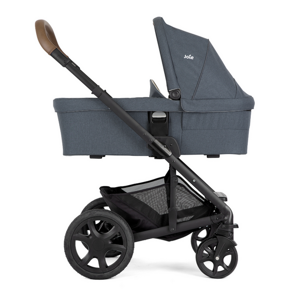 Carucior multifunctional 3 in 1 Joie Chrome Dlx Moonlight, Culoare: Albastru - poza 5 - ExclusivMAG.ro