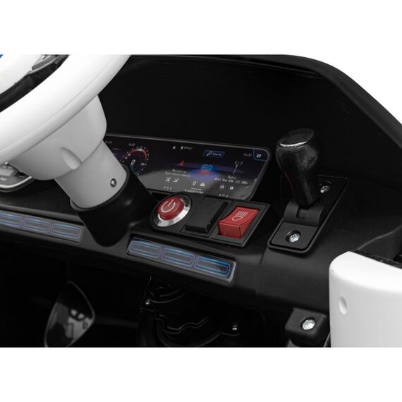 Masinuta electrica cu telecomanda MERCEDES BENZ AMG EQA, roti EVA, scaun tapitat, 101x69x53 cm, putere 70W - Negru, Culoare: Negru, Capacitate acumulator: 12V - poza 8 - ExclusivMAG.ro