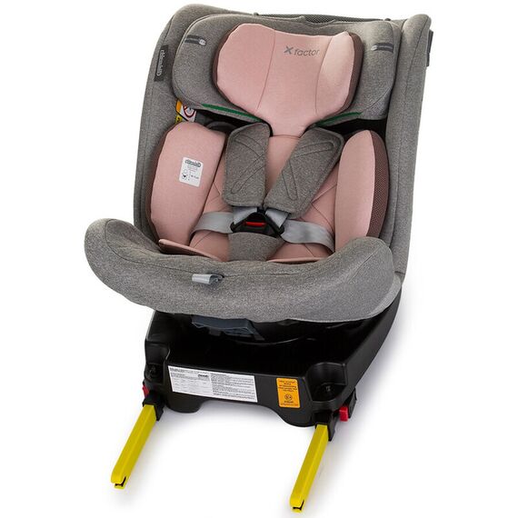 Scaun auto Chipolino X Factor I-Size 40-150 cm flamingo cu sistem Isofix, Culoare: Roz, Grupa: 0-36kg (0 luni - 12 ani) - poza 4 - ExclusivMAG.ro