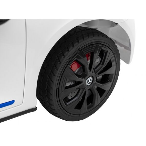 Masinuta electrica cu telecomanda MERCEDES BENZ AMG EQA, roti EVA, scaun tapitat, 101x69x53 cm, putere 70W - Alb, Culoare: Alb, Capacitate acumulator: 12V - poza 11 - ExclusivMAG.ro