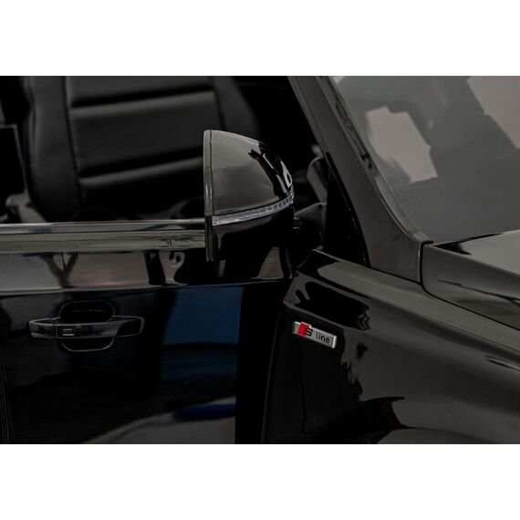 Masinuta electrica cu telecomanda AUDI Q7 NEW LIFT, roti EVA, scaun tapitat, putere 70W - Negru, Culoare: Negru, Capacitate acumulator: 12V - poza 8 - ExclusivMAG.ro