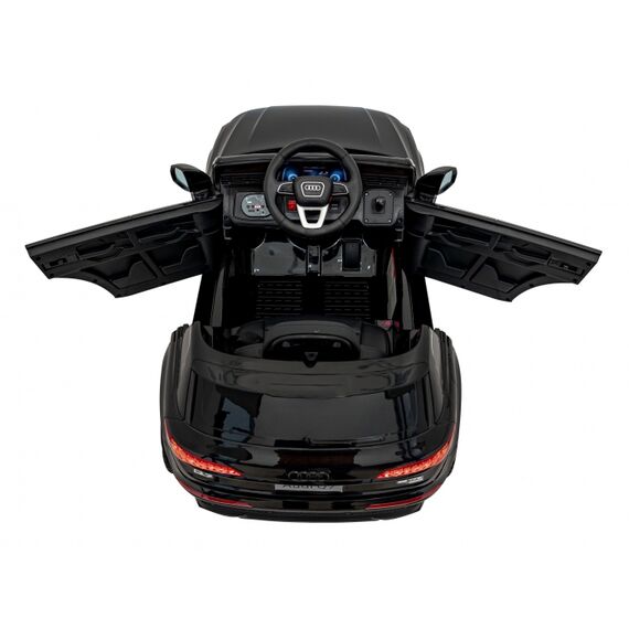 Masinuta electrica cu telecomanda AUDI Q7 NEW LIFT, roti EVA, scaun tapitat, putere 70W - Negru, Culoare: Negru, Capacitate acumulator: 12V - poza 4 - ExclusivMAG.ro