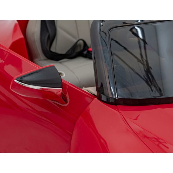 Masinuta electrica cu telecomanda LEXUS LC500, roti EVA, scaun tapitat, putere 70W - Rosu, Culoare: Rosu, Capacitate acumulator: 12V - poza 9 - ExclusivMAG.ro