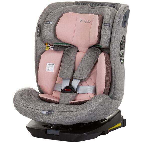 Scaun auto Chipolino X Factor I-Size 40-150 cm flamingo cu sistem Isofix, Culoare: Roz, Grupa: 0-36kg (0 luni - 12 ani) - poza 2 - ExclusivMAG.ro