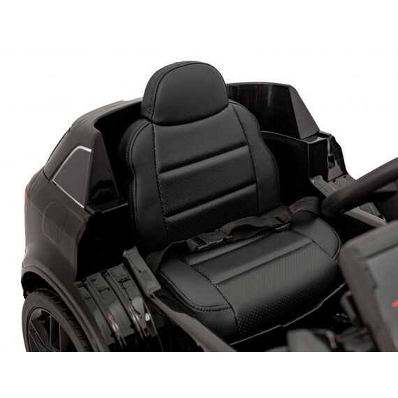 Masinuta electrica cu telecomanda AUDI Q7 NEW LIFT, roti EVA, scaun tapitat, putere 70W - Negru, Culoare: Negru, Capacitate acumulator: 12V - poza 9 - ExclusivMAG.ro